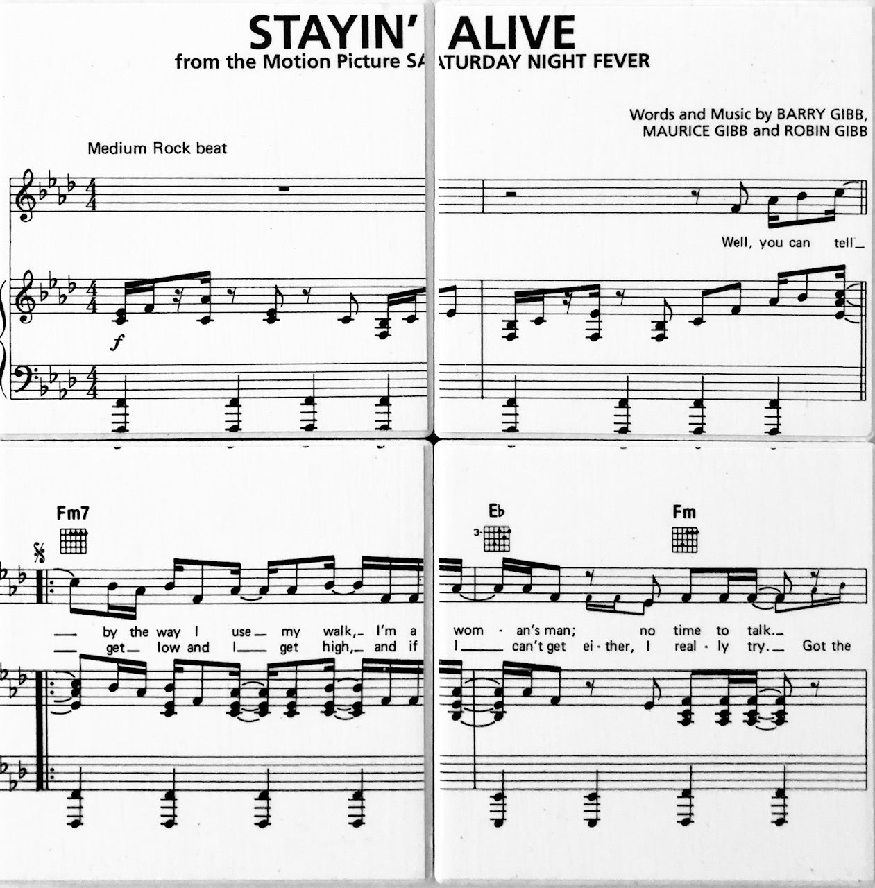 BEE GEES - Stayin' Alive