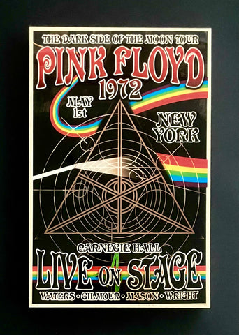 PINK FLOYD - Dark Side tour, Carnegie Hall, New York 1972