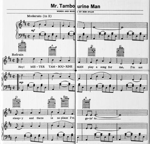 BOB DYLAN - Mr. Tambourine Man