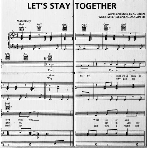 AL GREEN - Let's Stay Together