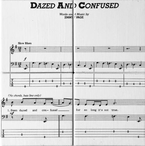 LED ZEPPELIN - Dazed and Confused