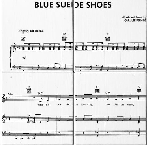 ELVIS PRESLEY - Blue Suede Shoes