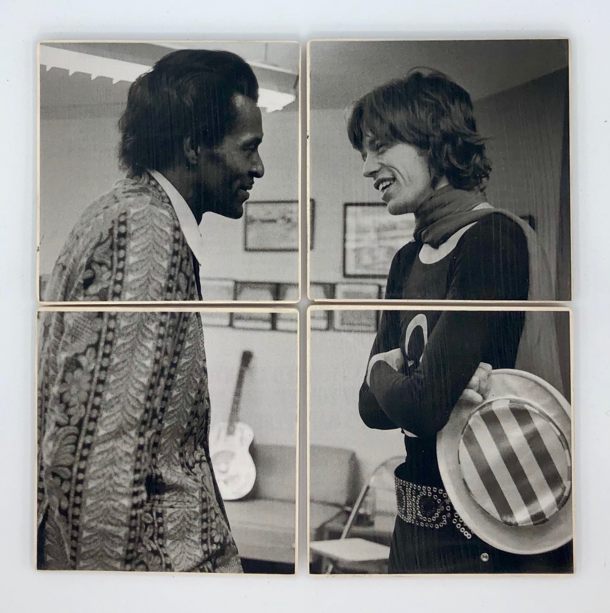 ROLLING STONES - Chuck Berry & Mick