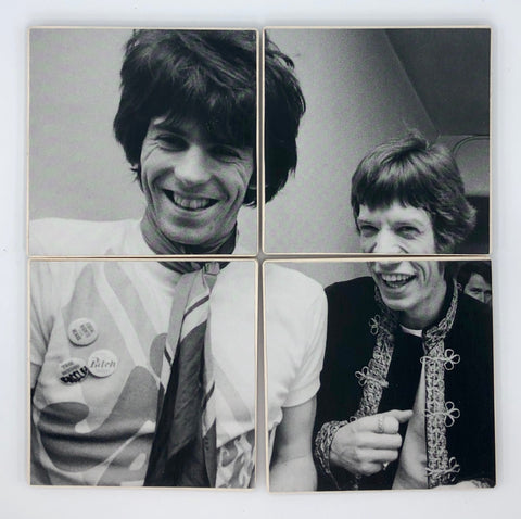 ROLLING STONES - Keith & Mick giggles