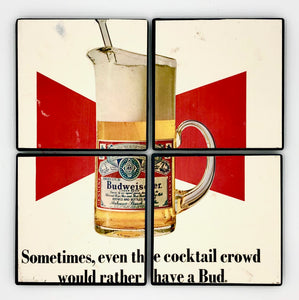 COASTERS - Super Vintage Budweiser